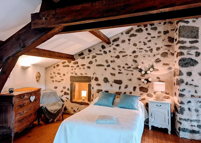 Ancien Corps De Ferme Avec Vue Imprenable - 4 Pers. - Fr-1-582-545 Σπίτι διακοπών Polignac (Haute-Loire)